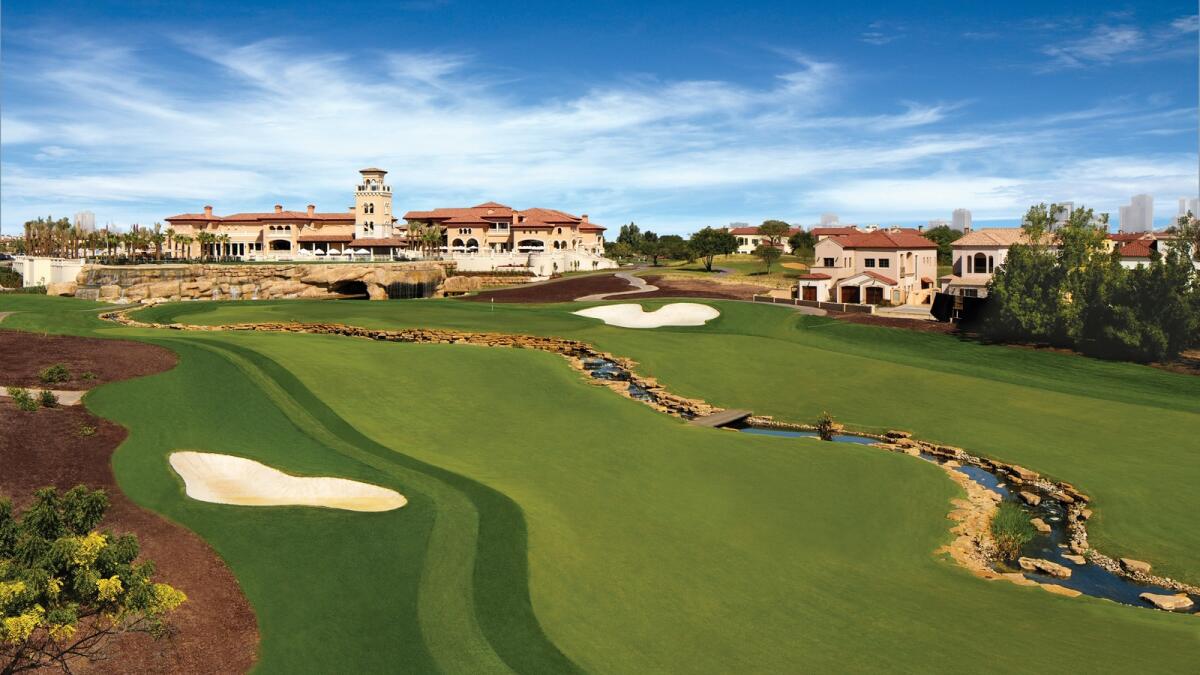 jumeirah golf estates - view - golf course