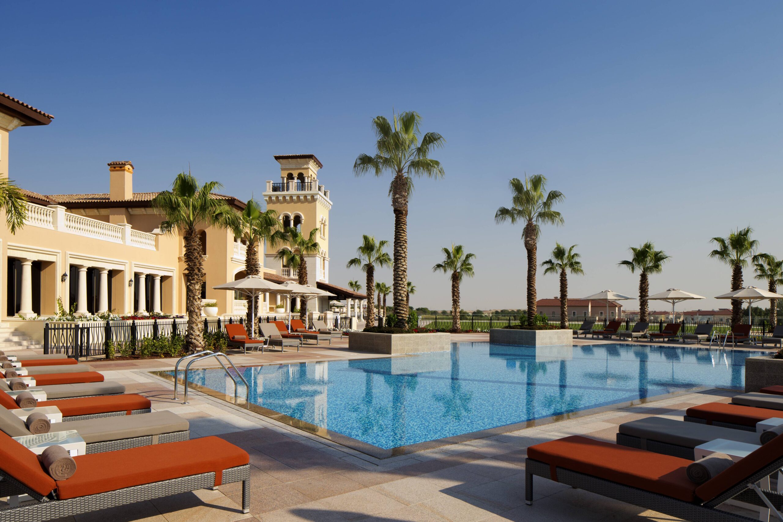 Luxury clubhouse swimming pool