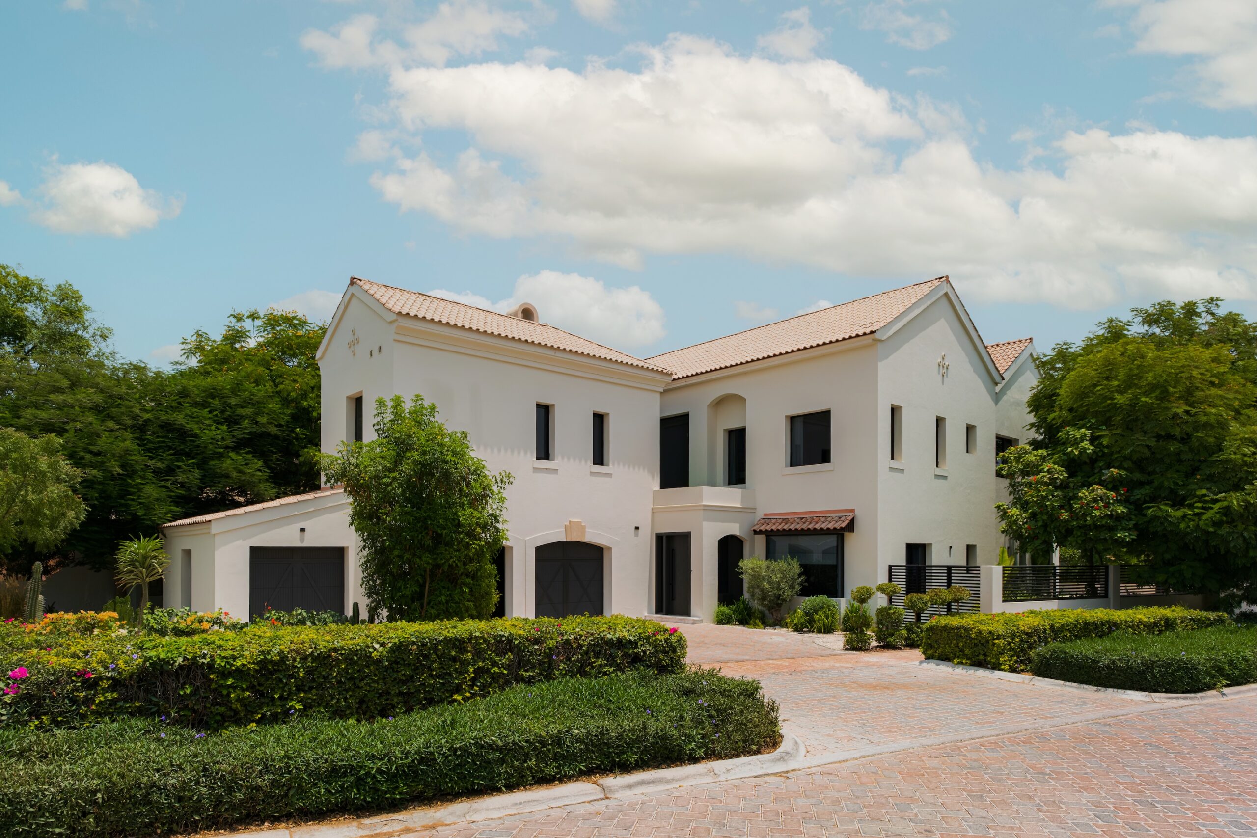 Modern residential villa